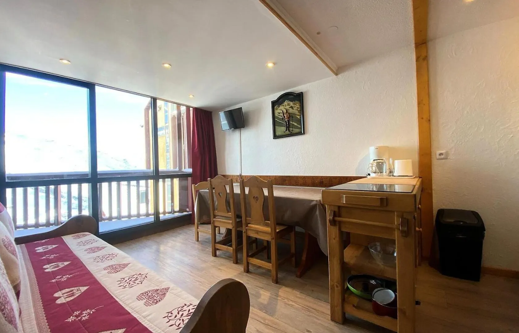 Residence Silveralp - Val Thorens Location: Duplex Renove En Dernier Etage, Proche Garderie Et Ecole De Ski Mae-9064